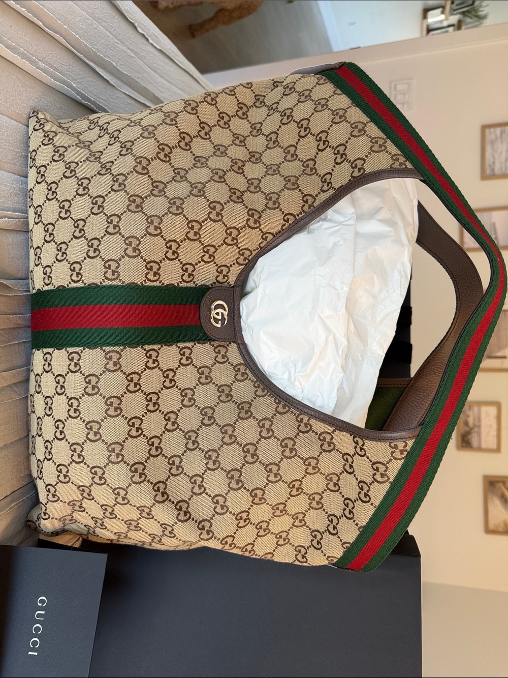 Gucci Giglio large tote bag - Picture 2 of 6